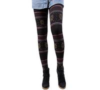 Libella GoVIA Legging Pantalon Collant Thermique Femme avec intérieur en Polaire en 7 Couleurs Extra Chaud Taille Unique 4145D