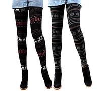 Libella GoVIA Legging Pantalon Collant Thermique Femme avec intérieur en Polaire en 7 Couleurs Extra Chaud Taille Unique 4145A+B