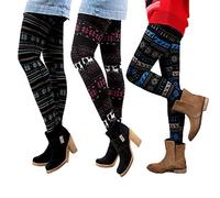 Libella GoVIA Legging Pantalon Collant Thermique Femme avec intérieur en Polaire en 7 Couleurs Extra Chaud Taille Unique 4145A+B+F