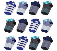Libella Lot de 12 Chaussettes Sport de garçons pour les enfants colorés confortables pour les garçons 2846 27-30