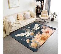 Libellule Animale 3D Imprimé Tapis Salon Table À Thé Canapé Tapis Chambre Maison Étude Décor Tapis Balcon Couloir Tapis 120 X 160 Cm - Polyester Doux Au Toucher Facile À Nettoyer -4033785151674