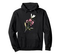Libellule Aquarelle Fleur Nature Faune Insecte Amoureux Sweat à Capuche