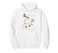 Libellule avec Citation célèbre légende Chinoise Ancienne Lao Tzu Sweat à Capuche