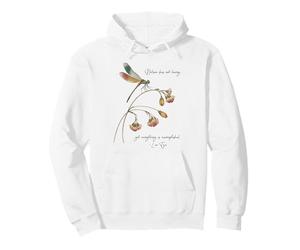 Libellule avec Citation célèbre légende Chinoise Ancienne Lao Tzu Sweat à Capuche