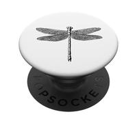 Libellule Insecte Scientifique Professeur de Sciences des PopSockets PopGrip Adhésif