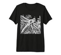 Libellule Linéaire Entomologiste T-Shirt Haut de Gamme