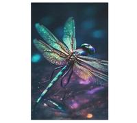 Libellule Puzzles en Bois Adultes Et Adolescents 1000 Pieces Enfants Puzzle Décoration Mur Moderne Art Jouets Cadeau Intéressants 78×53cm