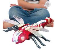 Libellule télécommandée - Libellule télécommandée avec Musique, Robot Libellule Musical pour | Jouet Libellule télécommandé réaliste, Libellule pour et Adultes, Robot Libellule à lumiè