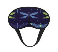 Libellules,Masques de sommeil occultants, cache-yeux couvrants, masques de sommeil anti-lumière