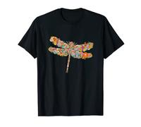 Libellules rétro des années 60 et 70 Motif libellules T-Shirt