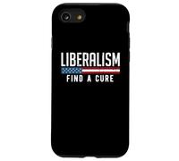 Libéralisme Find a Cure Funny Political Meme Humour Graphic Coque pour iPhone SE (2020) / 7/8