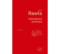 Libéralisme politique - John Rawls - Puf - broché - Etude