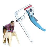 Libération rapide - Tendeur de table - Outil de travail du bois - Blocage rapide pour scies à rail, pince F pour rails de guidage, outils de table MFT en acier allié pour rails de guidage MFT