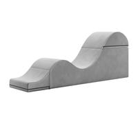 Liberator - fauteuil tantra - positionnement érotique - velours gris