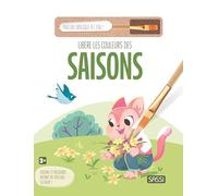 Sassi Junior – Libère les couleurs des saisons – Avec 1 pinceau magique à l'eau – Cartonné