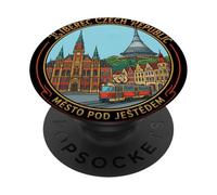 Liberec République tchèque Souvenir de Voyage PopSockets PopGrip Adhésif
