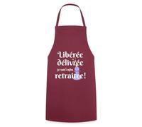 Libérée Délivrée Je Suis Enfin Retraitée Humoristique Tablier Cuisine