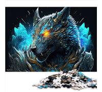 Libérez la bête Puzzles pour Adultes 1000 Puzzles Puzzles en Bois Jeu Stimulant Puzzles 19,7 x 29,5 Pouces
