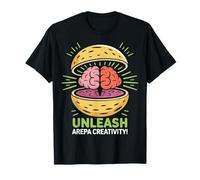 Libérez la créativité d'Arepa Design de Nourriture cérébrale T-Shirt