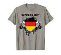 Libérez la déchirure de Poitrine de l'esprit Allemand T-Shirt