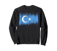 Libérez Le Drapeau ouïghour Oriental du TURKESTAN XINJIANG Chine Sweatshirt
