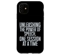 Libérez Le Pouvoir de la Parole Une Session d'orthophonie Coque pour iPhone 11