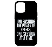 Libérez Le Pouvoir de la Parole Une Session d'orthophonie Coque pour iPhone 12/12 Pro