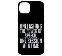 Libérez Le Pouvoir de la Parole Une Session d'orthophonie Coque pour iPhone 14 Plus