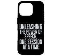 Libérez Le Pouvoir de la Parole Une Session d'orthophonie Coque pour iPhone 16 Pro