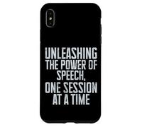 Libérez Le Pouvoir de la Parole Une Session d'orthophonie Coque pour iPhone XS Max