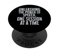 Libérez Le Pouvoir de la Parole Une Session d'orthophonie PopSockets PopGrip Adhésif