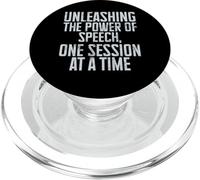 Libérez Le Pouvoir de la Parole Une Session d'orthophonie PopSockets PopGrip pour MagSafe