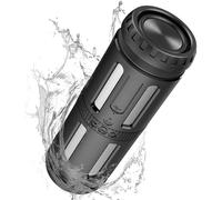 Libérez le rythme : Enceinte Bluetooth 5.2, son surround à 360, idéale pour l'extérieur, votre musique partout, un son puissant !