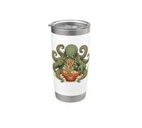 Libérez The Ramen Eldritch Noodle Monster Art Gobelet isotherme en acier inoxydable double paroi