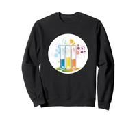 Libérez votre créativité dans le tube à essai avec des couleurs vives Sweatshirt