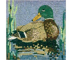 Libérez Votre Créativité, kit diy d'Art en Carreaux de Mosaïque, 20x 20cm Canard-2