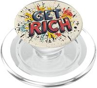 Libérez Votre potentiel avec ce Costume Multicolore Get Rich PopSockets PopGrip pour MagSafe