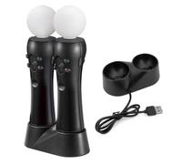 Libérez votre potentiel de jeu avec les manettes de détection de mouvements PS4VR Move. Un support de rangement pratique vous permet de garder