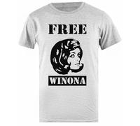 Libérez Winona T-Shirt Homme Basic Coton Gris