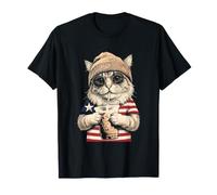 Liberia Drapeau Chat Libériens T-Shirt