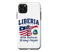 Liberia : Une Culture Riche, des Gens forts avec Un Drapeau en détresse Coque pour iPhone 11 Pro Max