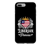 Liberian Princess Liberia Flag Proud Liberian Girl Coque pour iPhone 7 Plus/8 Plus