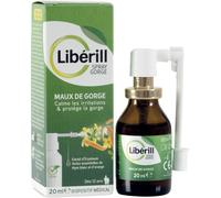 Pierre Fabre Dermatologie – Spray maux de gorge – Extrait d'érysimum, Vegan – 20 ml
