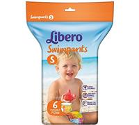 Libero Lot de 6 culottes de bain pour bébé Taille S 10 ml