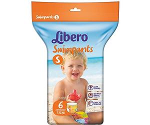 Libero Lot de 6 culottes de bain pour bébé Taille S 10 ml