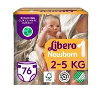 Libero Newborn 1 Jumbo (76 Ks) 2 - 5 Kg Multicolore