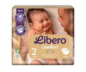Libero Newborn Lot de 34 couches Taille 2 (3-6 kg)