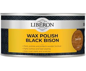 Liberon bbpwdo500 500 ml Bison Pâte cire - Chêne foncé
