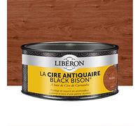 Cire antiquaire Black Bison® en pâte - LIBERON - Acajou - 500cc