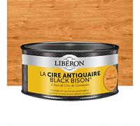 Cire antiquaire Black Bison® en pâte - LIBERON - Merisier clair - 500cc